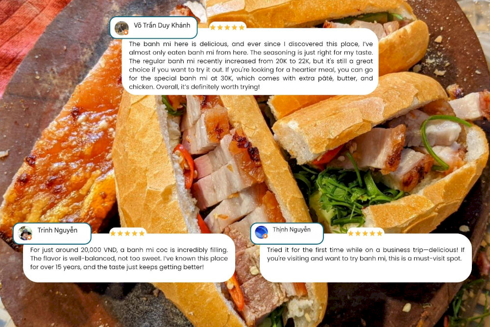 Chi Lanh's roasted pork bread